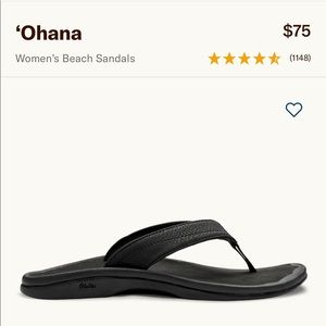 Olukai arch support sandals